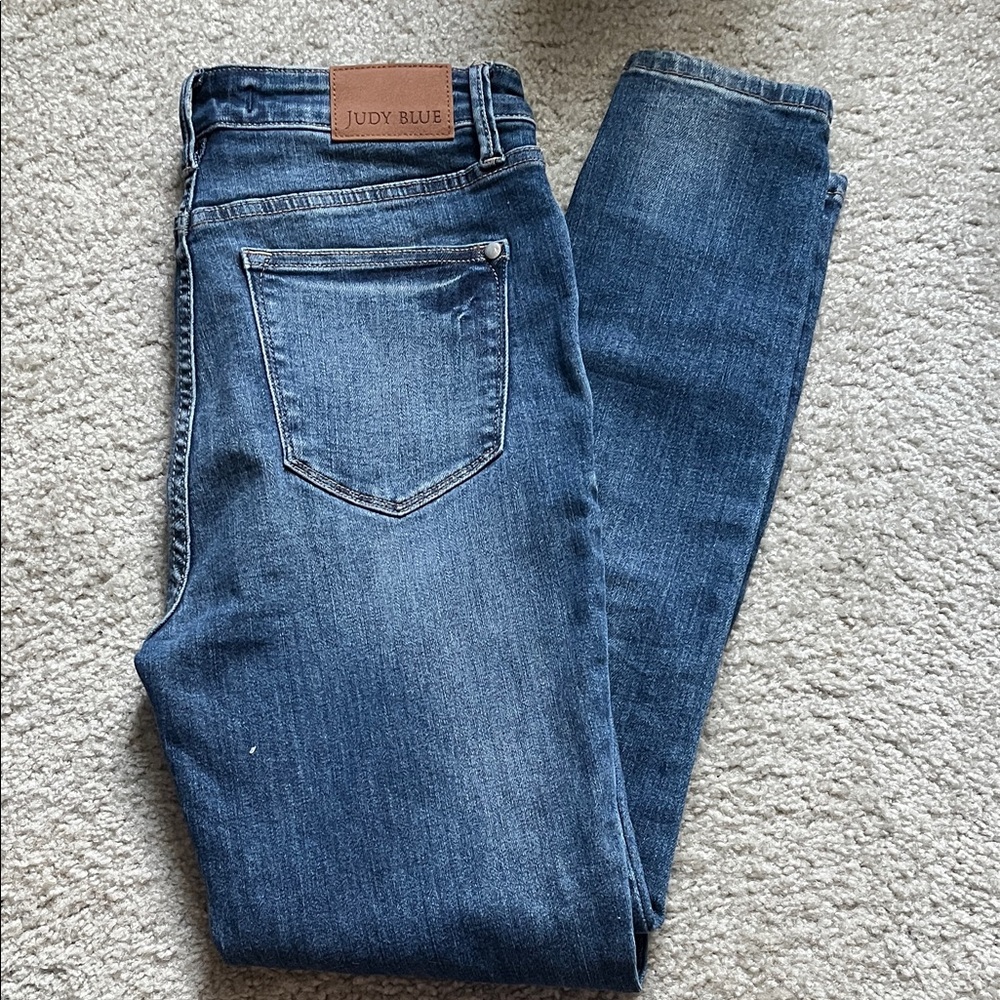 Judy Blue Women's Dark Blue Skinny Jeans